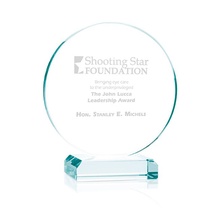 Laser Etched Round Award