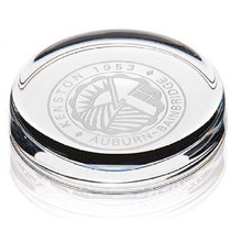 Custom Round Crystal Paperweight