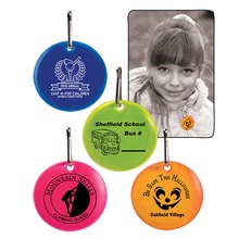 Round Reflective Zipper Pull