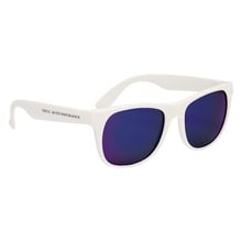 Rubberized Mirrored Sunglasses