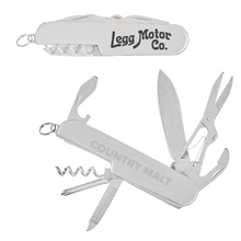 Stainless Steel Pocket Utility Swiss Army Knife