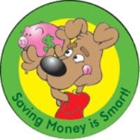 Saving Money Is Smart Stickers