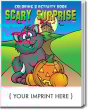 Scary Surprise Halloween Coloring & Activity Book