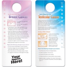 Early Detection for Breast/Testicular Shower Card