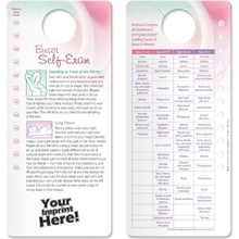 Breast Self-Exam Shower Card