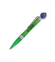 Spinner Globe Pen - Full Color Imprint