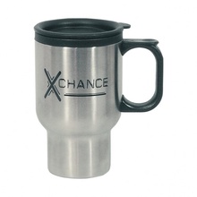 Stainless Steel Custom 16 oz. Travel Mugs