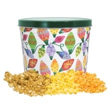 Happy Holidays Two Gallon Tin
