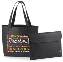 Teacher Tote Bag with Laptop Carryall Gift