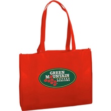 Textured Non-Woven Tote Bag with Full Color Imprint