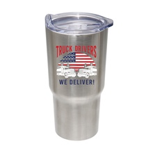 Truck Drivers' 20 oz. Stainless Steel Tumbler