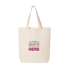 Bushwick 100% Cotton Tote Bag - Full Color