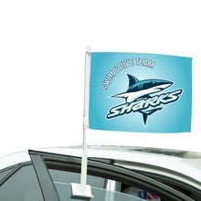 DisplaySplash Car Flag - Double Sided