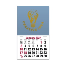 2-Color Stick Up Grid, English (14-Month) Square Shape - 2027