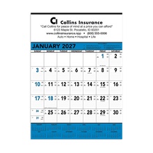 Contractor Calendar - One color imprint - 2027