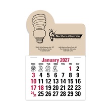 2-Color Stick Up Grid, English (14-Month) Fluorescent Light Bulb - 2027