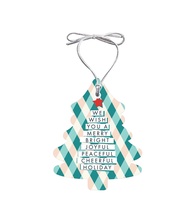 Acrylic Holiday Ornaments - Tree