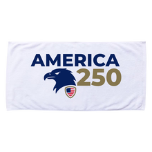 Coastal Beach Towel White