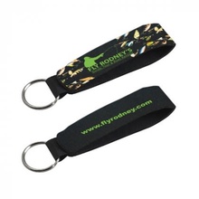 Neoprene Wristband With Key Ring