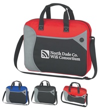 Wave Custom Briefcase Messenger Bags