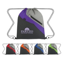Custom Waverly Drawstring Backpacks