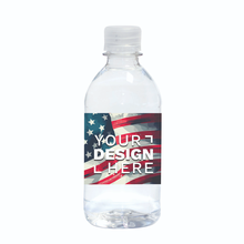America Flag 12 oz / 355 ml Aquatek Bottled Water