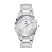 Ladies Silver Stainless Steel Watch - The Executive Steel Timepiece
