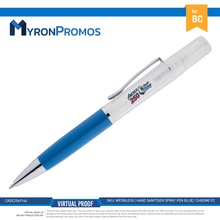 Creston Bold 250 Anniversary Hand Sanitizer Spray Pen-Refillable 0.1fl oz.- Screen Imprint