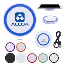 Imprinted Wireless Phone Device Charging Pads