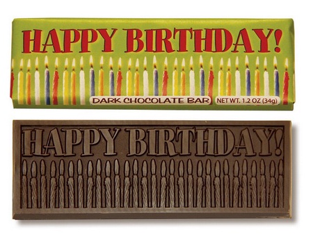 Birthday Chocolate Bar