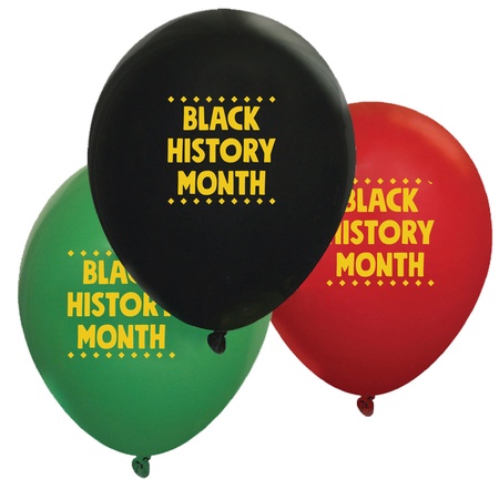Black History Month Celebration Balloons
