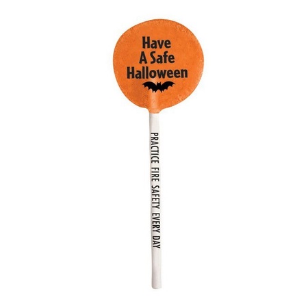 Have A Safe Halloween Lollipops
