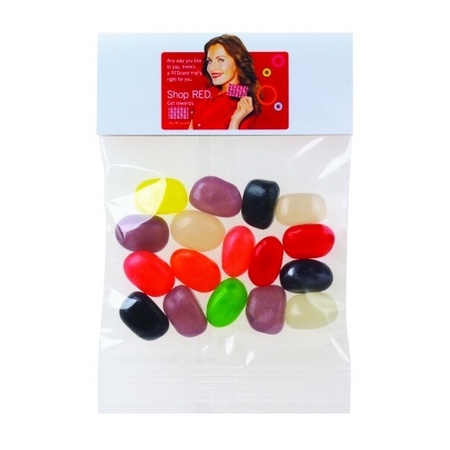 Header Bags of Jelly Beans