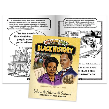 Let's Learn About Black History Educational Activities Book