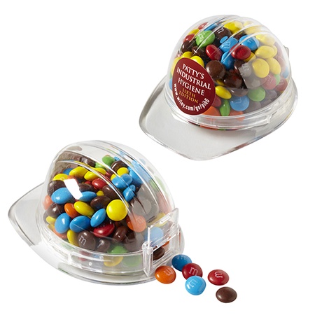 Mini M&M's® in Hard Hat Container