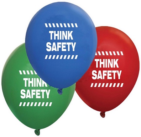 Think Safety Balloons