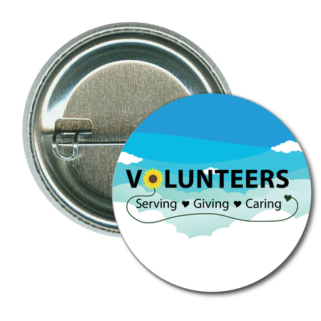 National Volunteer Week 2-1/4" Buttons