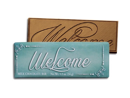 Welcome Contemporary Chocolate Bar