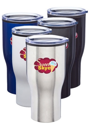 28 oz. Challenger Stainless Steel Travel Mugs with Imprint