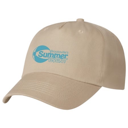 5 Panel Polyester Promotional Caps