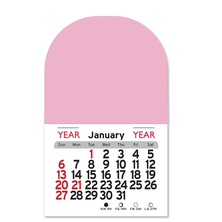 Adhesive Peel-N-Stick Arch 2022 Calendars