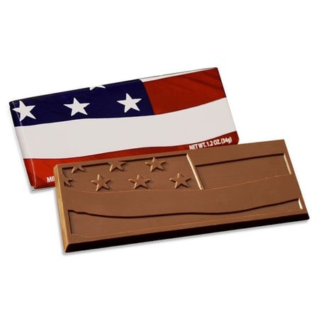 American Flag Chocolate Bars