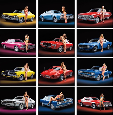 American Muscle Calendar 2023 | Custom Calendars