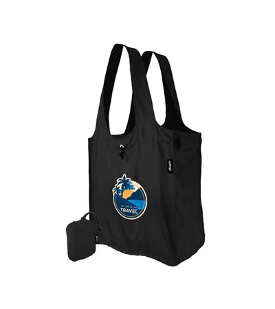 Bagito Deluxe Grande Shopping Bag with Full Color Imprint