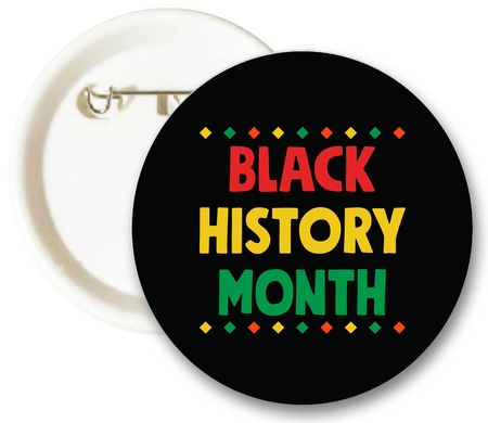 Black History Month Buttons