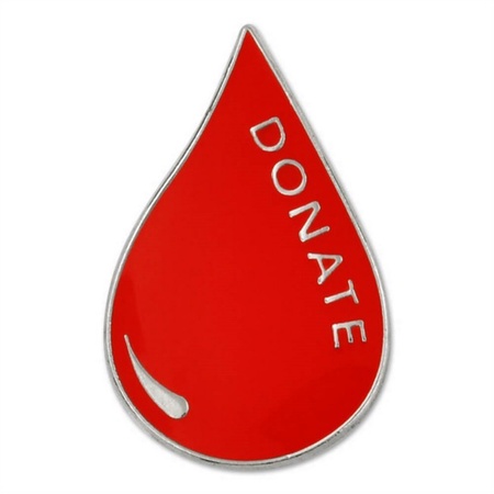 Blood Donor Lapel Pin