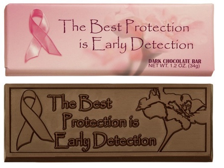 Breast Cancer Awareness Chocolate Bars