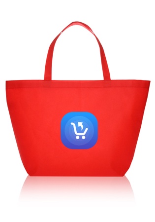 Budget Non-Woven Promotional Shopper Tote Bags