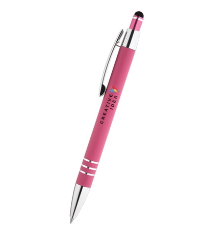 Celena Stylus Soft Touch Pen Printed in Full Color