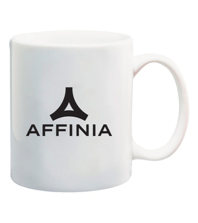 11 oz. White Ceramic Mug